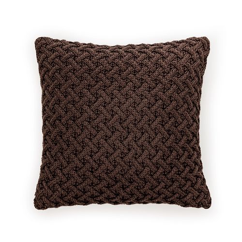 Almofada Trussardi 100% Algodão San Lorenzo Cioccolato 40cm x 40cm