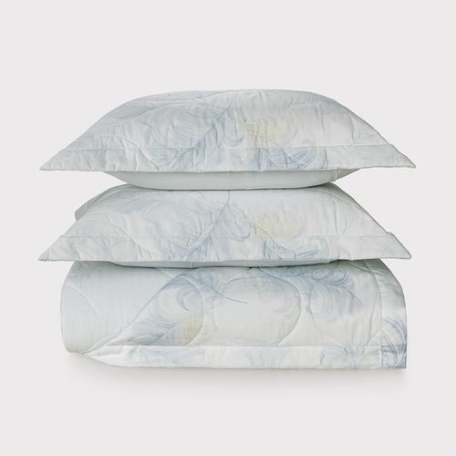 Colcha King Trussardi 2 Porta Travesseiros 300 Fios Cetim 100% Algodão Egípcio La Fenice