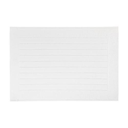 Toalha de Piso Antiderrapante Trussardi 100% Algodão Scala Branco