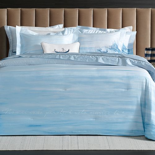 Jogo de Cama King Trussardi 300 Fios Cetim 100% Algodão Egípcio La Venezia
