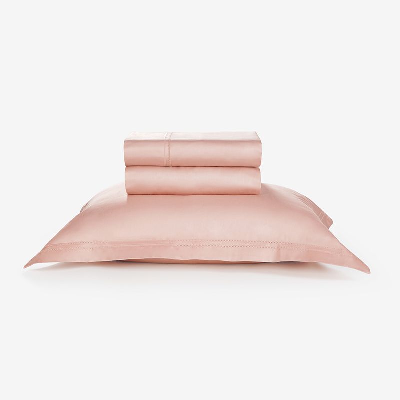 Jogo-de-Cama-Solteiro-Trussardi-300-Fios-Cetim-100--Algodao-Egipcio-Galieno-Rosa-Perla