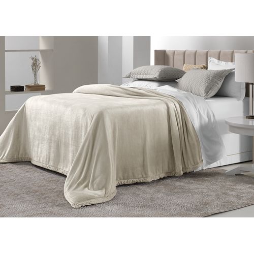Cobertor Queen Trussardi 100% Microfibra Aveludado Piemontesi Moonbean