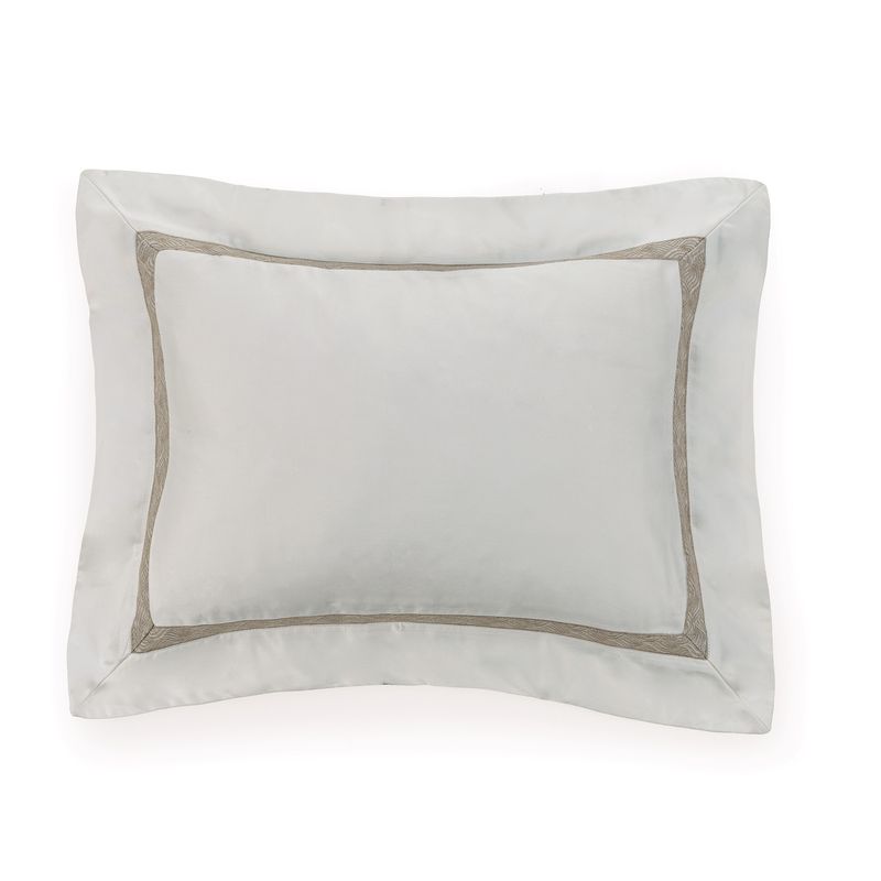 Almofada-Trussardi-1000-Fios-Cetim-100--Algodao-Egipcio-Mirtina-Branco-Legno