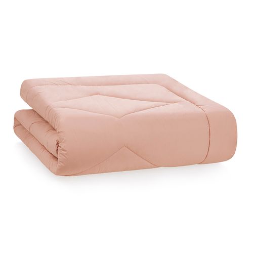 Edredom Queen Trussardi 300 Fios Percal 100% Algodão Egípcio Perini Rosa Perla