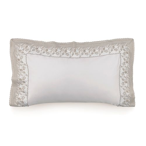 Fronha King Trussardi 300 Fios Cetim 100% Algodão Egípcio Brescia