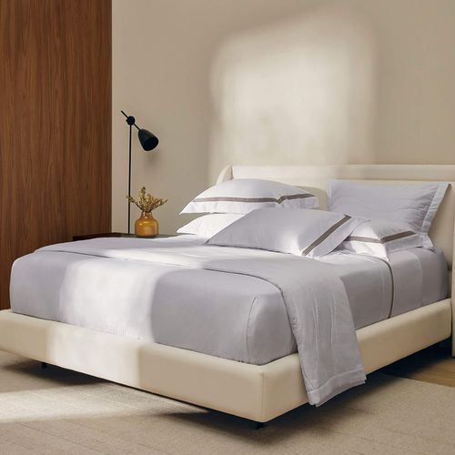 Jogo de Cama Casal Trussardi 300 Fios Cetim 100% Algodão Egípcio Marconi Legno