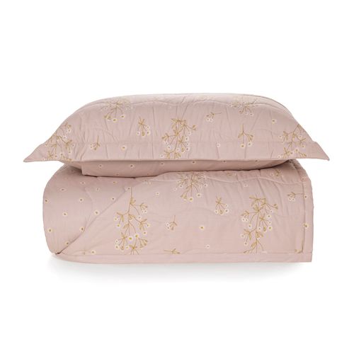 Colcha Solteiro Infantil Trussardi 1 Porta Travesseiro 200 Fios Percal 100% Algodão Fiorella
