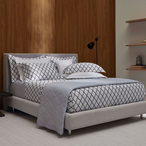 Jogo de Cama Queen Trussardi 200 Fios Cetim 100% Algodão Moretto