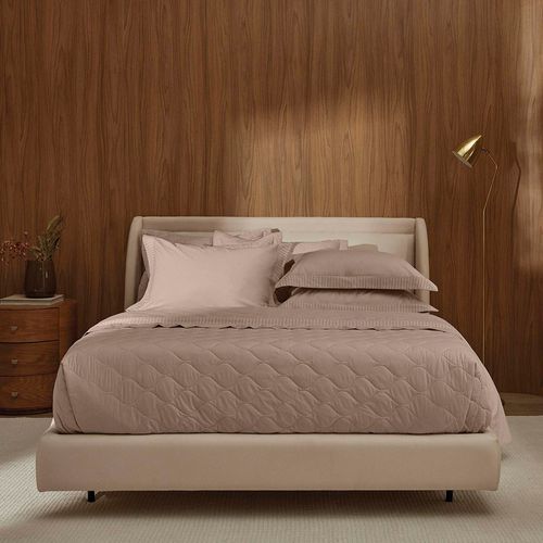 Jogo de Cama King Trussardi 200 Fios Percal 100% Algodão Egípcio Scarpe Avena
