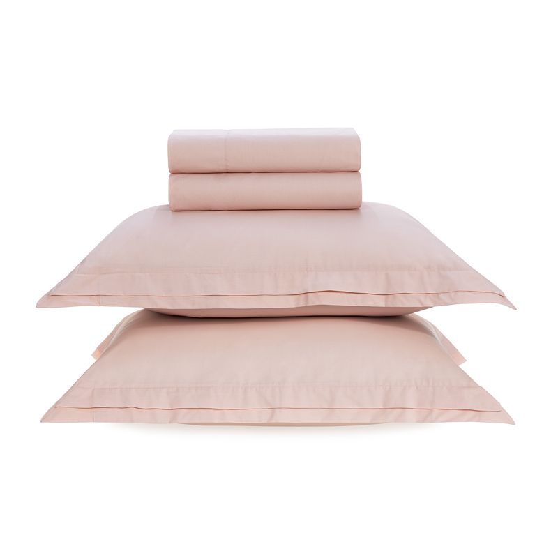 Jogo-de-Cama-King-200-fios-100--Algodao-San-Pietro-Soft-Rose-Soft-Rose