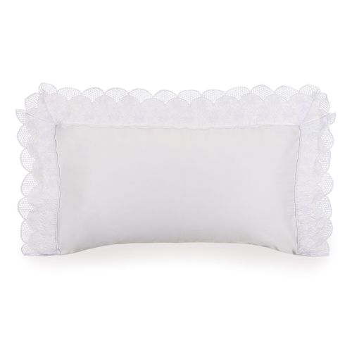 Fronha 300 fios 100% Algodão Egípcio Edelweiss Branco