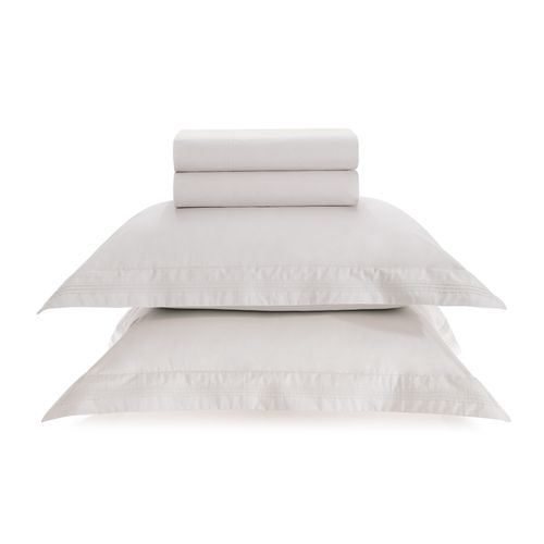 Jogo de Cama Queen 200 fios 100% Algodão San Felice Branco