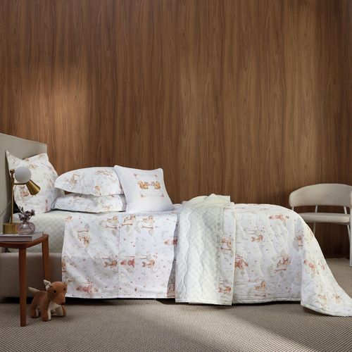 Jogo de cama Queen 200 fios 100% Algodão Amici