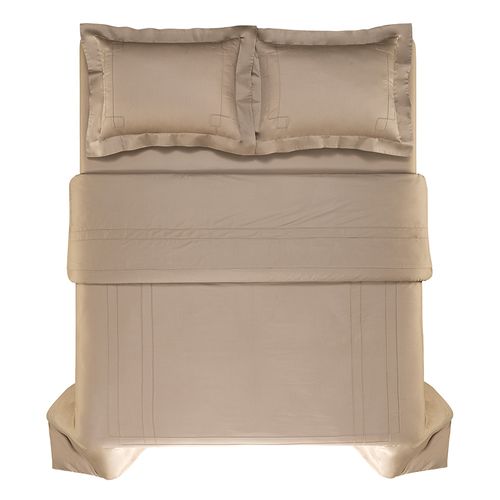 Jogo de Duvet King com Fronha 300 fios Vernazza Macchiato