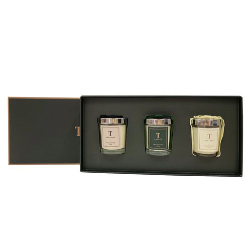 Kit 03 Velas Aromatizadas La Luce