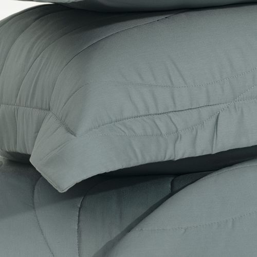 Jogo 2 Super Porta Travesseiros 300 fios Novara Azul Mare