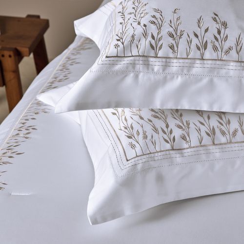 Jogo 2 Super Fronhas 300 Fios 100% Algodão Flora