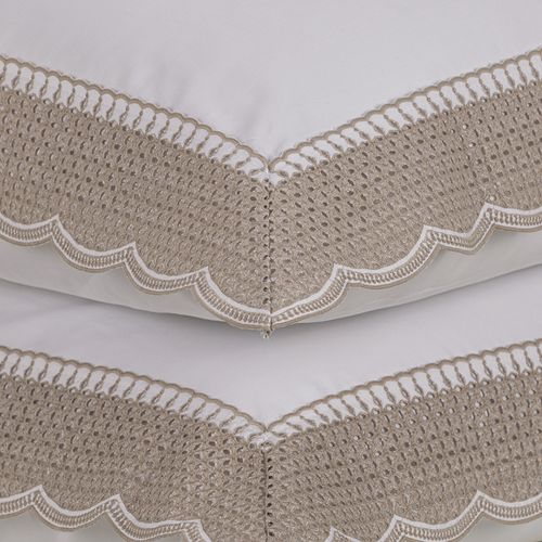 Super Fronha avulsa 300 Fios Martorana Branco/Legno