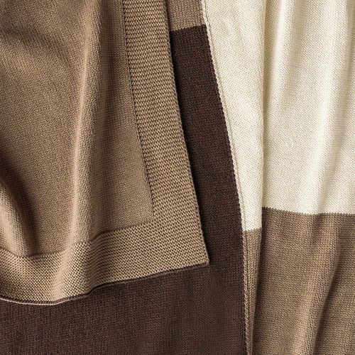 Manta Tricot 100% Algodão Aprite Marrom