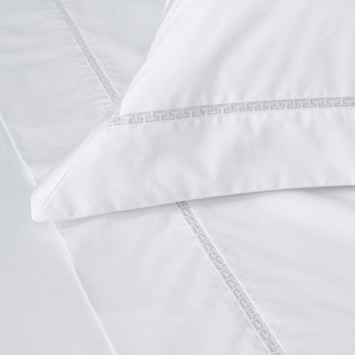 Fronha avulsa 1000 Fios Agrigento Branco/Rose