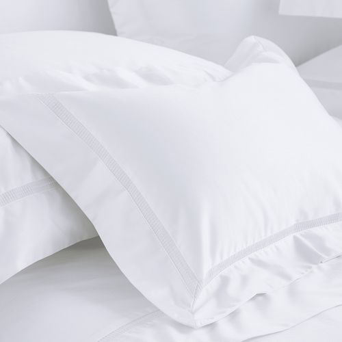 Almofada 1000 Fios Messina Branco 30cm x 40cm