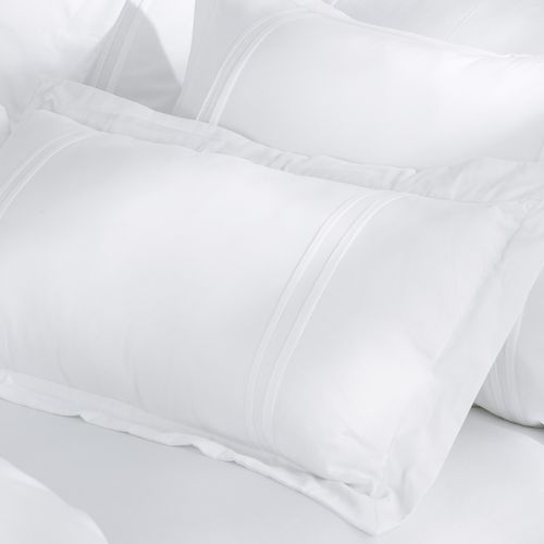 Almofada 400 Fios Naxos Branco 35cm x 70cm