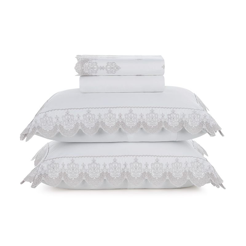 Jogo-de-Cama-King-300-Fios-Ricami-Branco-Rose