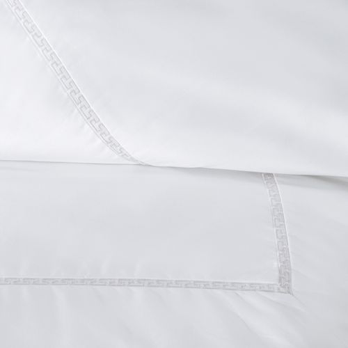 Duvet Queen 1000 Fios Agrigento Branco/Rose