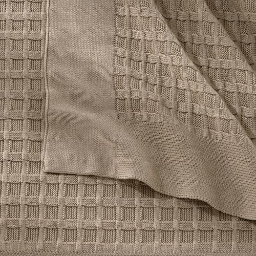 Peseira Tricot 100% Algodão Erice Nocciola