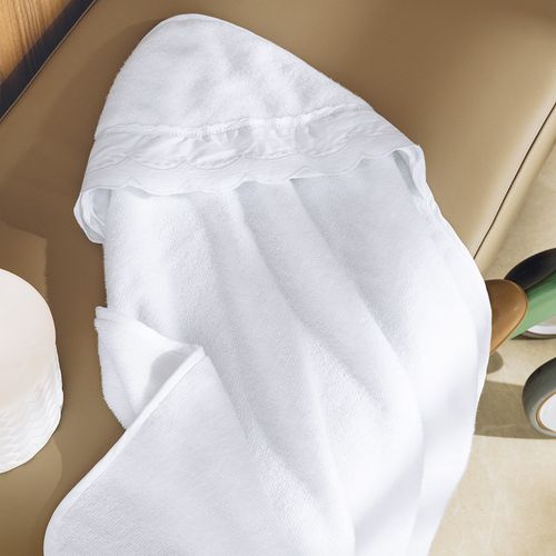 Toalha de banho  Baby 100% Algodão Bianchi Branco