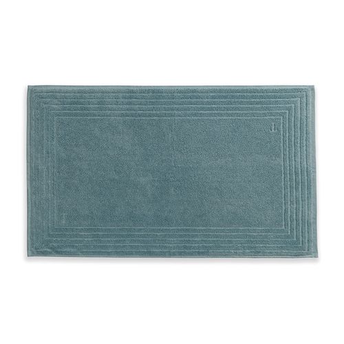 Toalha de Piso 100% Algodão Linee Azul Mare