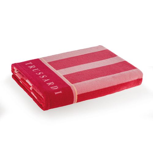 Toalha de Praia Trussardi + Bacio di Latte Listrado