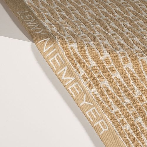 Toalha de Praia Trussardi + Lenny Niemeyer Tramas Bege