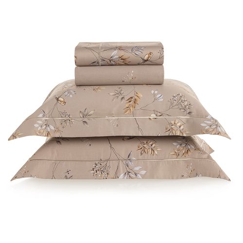 Jogo de cama Queen 200 fios Cetim Aloro