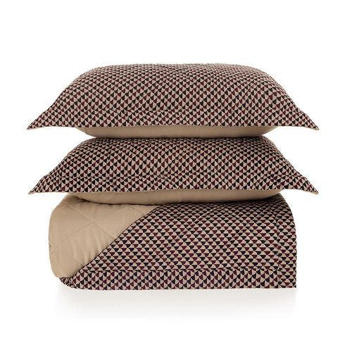 Jogo de colcha Queen 200 fios Cetim Caracalla