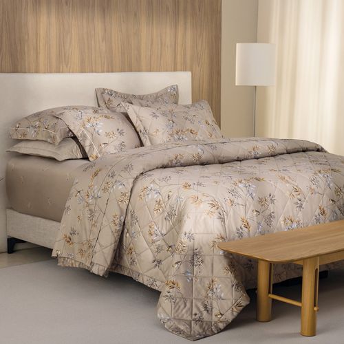 Jogo de cama Casal 200 fios Cetim Aloro
