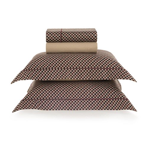 Jogo de cama Casal 200 fios Cetim Caracalla