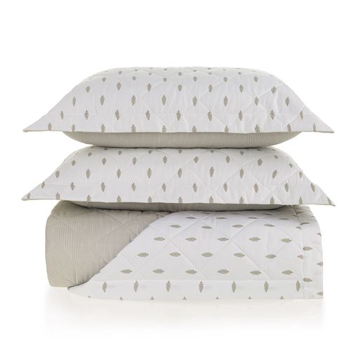 Jogo de colcha Casal 200 fios Cetim La Palma