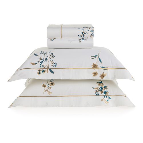 Jogo de cama Queen 200 fios Cetim Sciarra