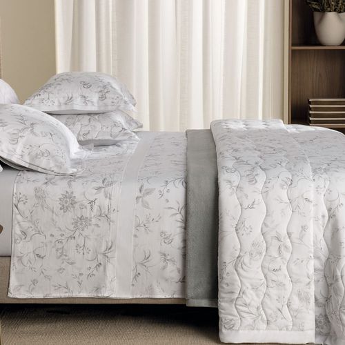 Jogo de colcha Casal 300 fios Cetim Olímpia