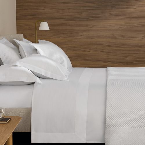 Jogo de cama Queen 300 fios Cetim Bianco Branco